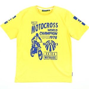 RARE!  SUZUKI Motocross 1978 Akira Watanabe Tshirt